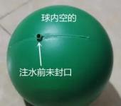 广东PVC实验通球5075110160塑料绿色试验通水球