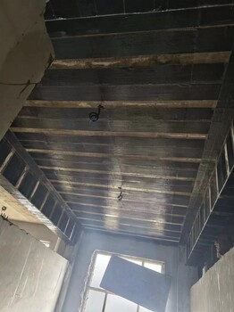 山西長治城區建筑炭纖維布加固