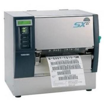 供河南郑州东芝SX6T工业级300点高清RFID标签条码打印机