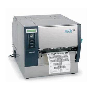 供鄭州東芝B-SX8T工業寬幅一維二維碼標簽打印機