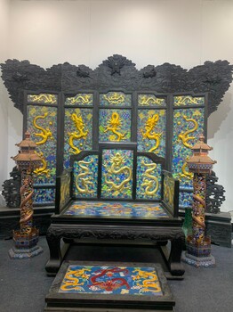 景泰藍(lán)屏風(fēng)景泰藍(lán)龍椅景泰藍(lán)裝飾景泰藍(lán)家具景泰藍(lán)工藝品
