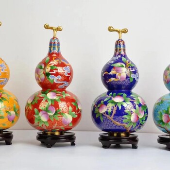 景泰藍廠(chǎng)家批發(fā)定制純手工制作高溫燒制景泰藍工藝品
