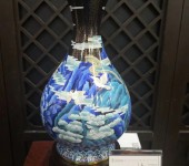景泰蓝花瓶摆件香炉神兽景泰蓝工艺品纯手工制作紫铜胎高温烧制