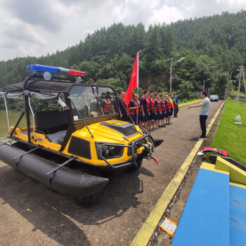 霸王龍水陸車-憑借靈活操控-在應急搶險救援中又從容