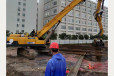 服务态度好的广州市南沙万顷沙预制管桩施工公司在清明雨水中继续赶工