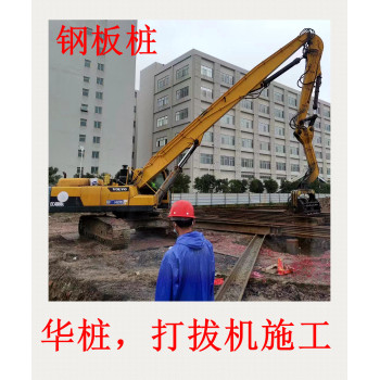 广州市番禺区做桩机租赁施工图片接好工地做好工地