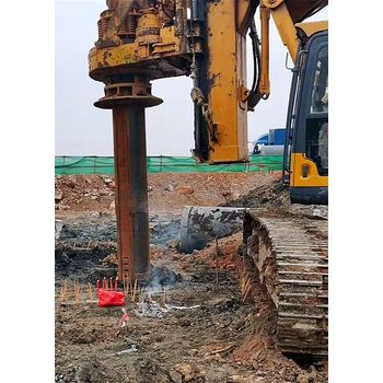 深圳市高明新區(qū)樁機出租施工圖片樁檢測