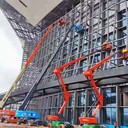 上海長寧附近出租28米直臂登高車15米電動(dòng)曲臂車哪有租