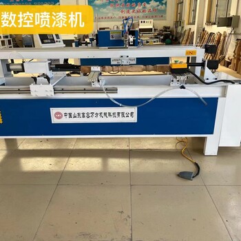 萬方數(shù)控噴漆機新款的功能有哪些方面更適合樓梯柱噴漆使用