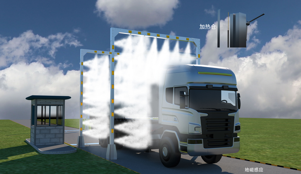 运输车辆防疫消毒通道全新LOCE车辆消毒通道型号