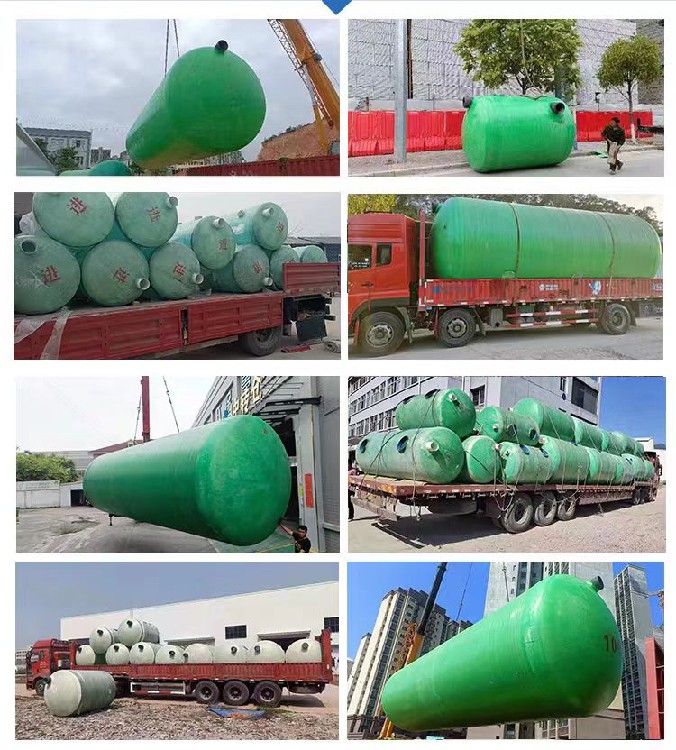 广东湛江遂溪县玻璃钢化粪池玻璃钢耐腐蚀化粪池