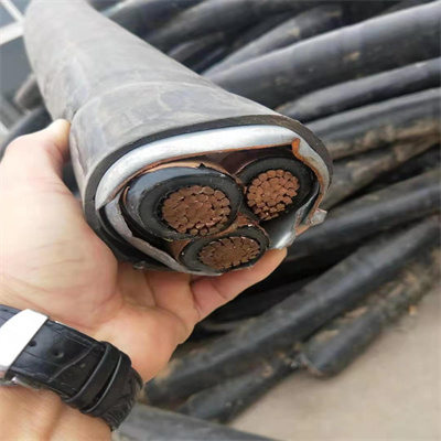平方线回收 桂林回收带皮电缆