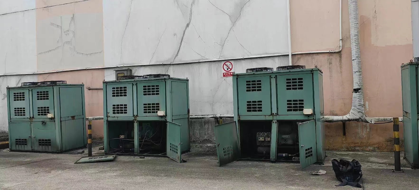 三明宁化氨螺杆制冷机拆除回收制造厂设备拆除