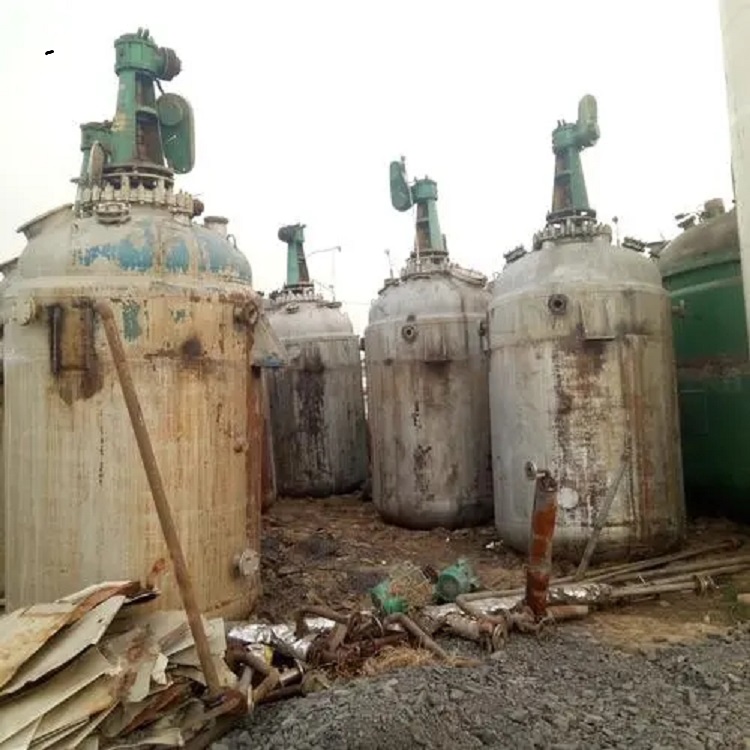 蓬江区小型化工厂拆除回收,二手不锈钢罐回收
