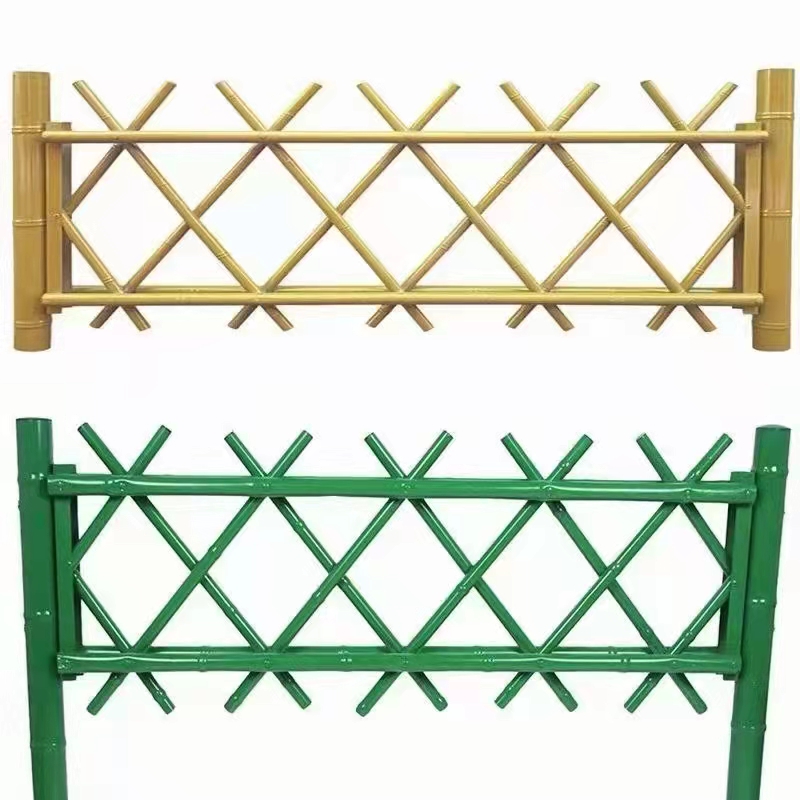 铁岭 竹篱笆 菜园围栏邢台南和仿竹节护栏仿竹护栏