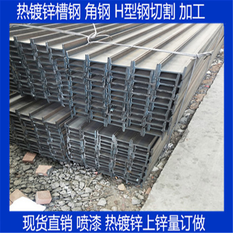 沧州220x77x7mm Q235B热浸锌槽钢生产厂家