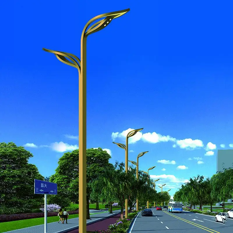 湖南益阳11米路灯厂家设计方案
