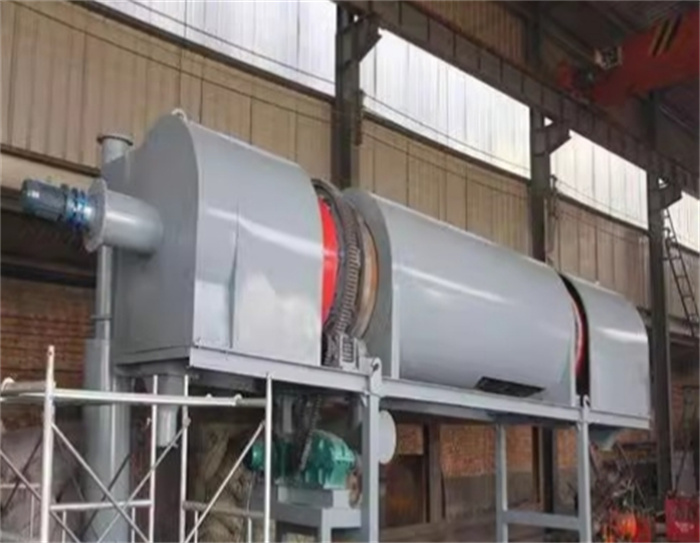 无烟高温滚筒式炭化设备-青海大型全自动连续式炭化炉