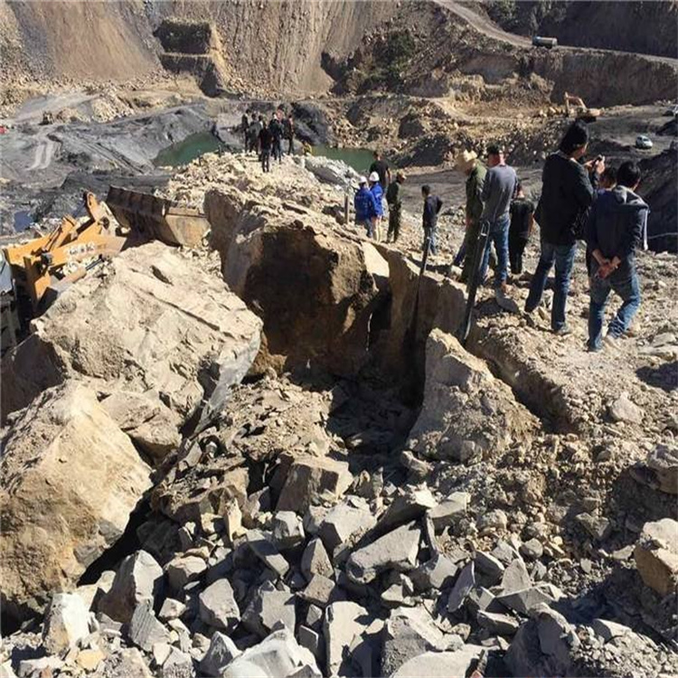 安徽宣城空气爆破岩石破碎