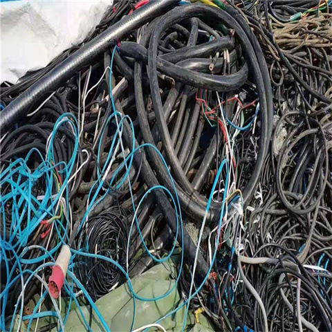 回收废导线企石镇带皮电缆回收