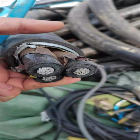 废旧电缆回收特克斯回收带皮电缆