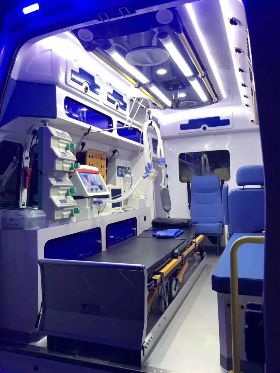 扬州救护车出租120接送病人，签订合同，按公里收费