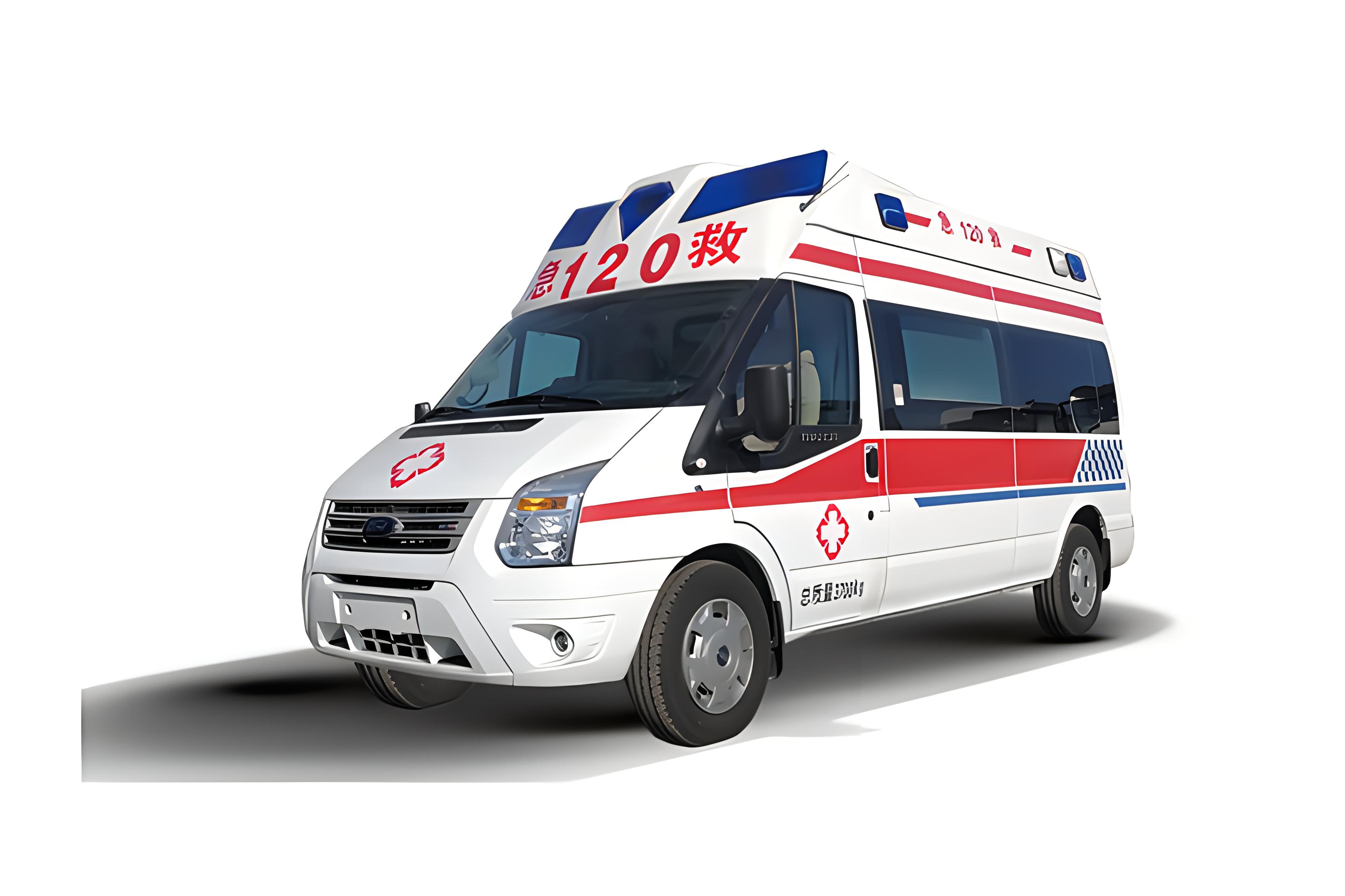 呼和浩特救护车出租，长途转诊服务流程