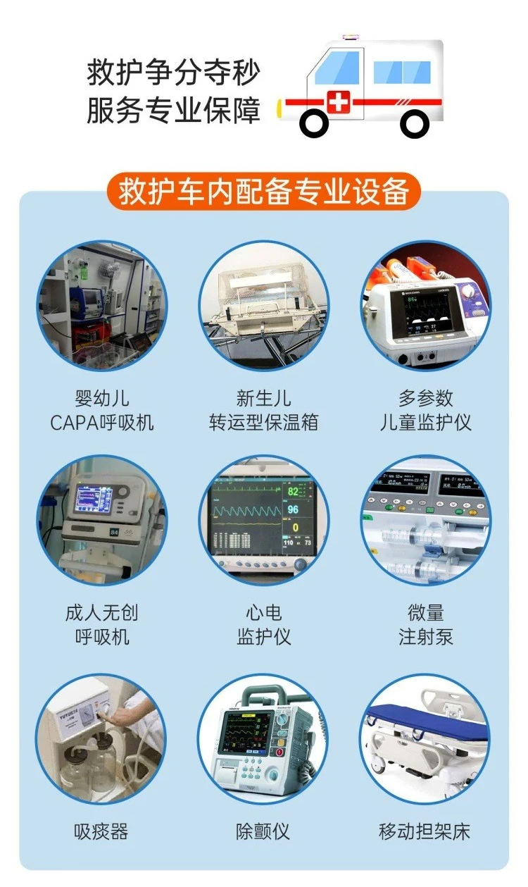 广东清远阳山-康顺转运-正规救护车出租-24小时随叫随到