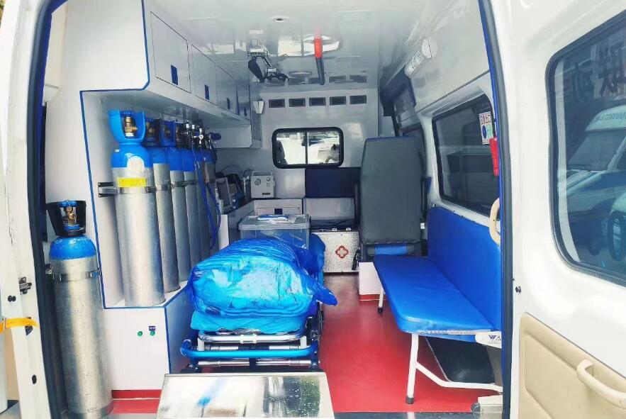 自贡救护车跨省接送病人-长途120救护车-全国救护团队