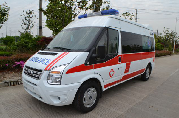 广州市第(一)人民跨省120救护车,护送病人出院,快速派车