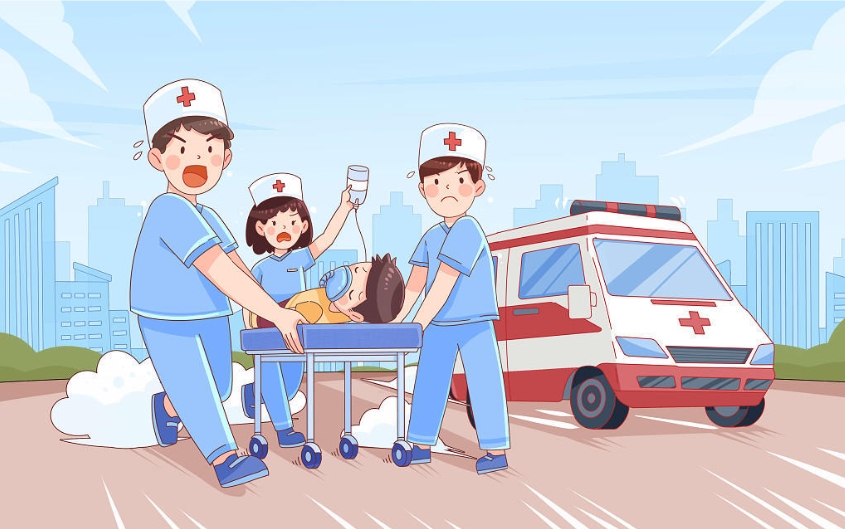 榆林长途120救护车-运送病人转院出院-全国救护团队