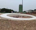 河北沧州真石丽泰科石树池坐凳安装泰科砼石异形花坛定制