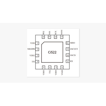 Ci522：13.56MHz的非接触式读写器芯片支持ISO/IEC14443A