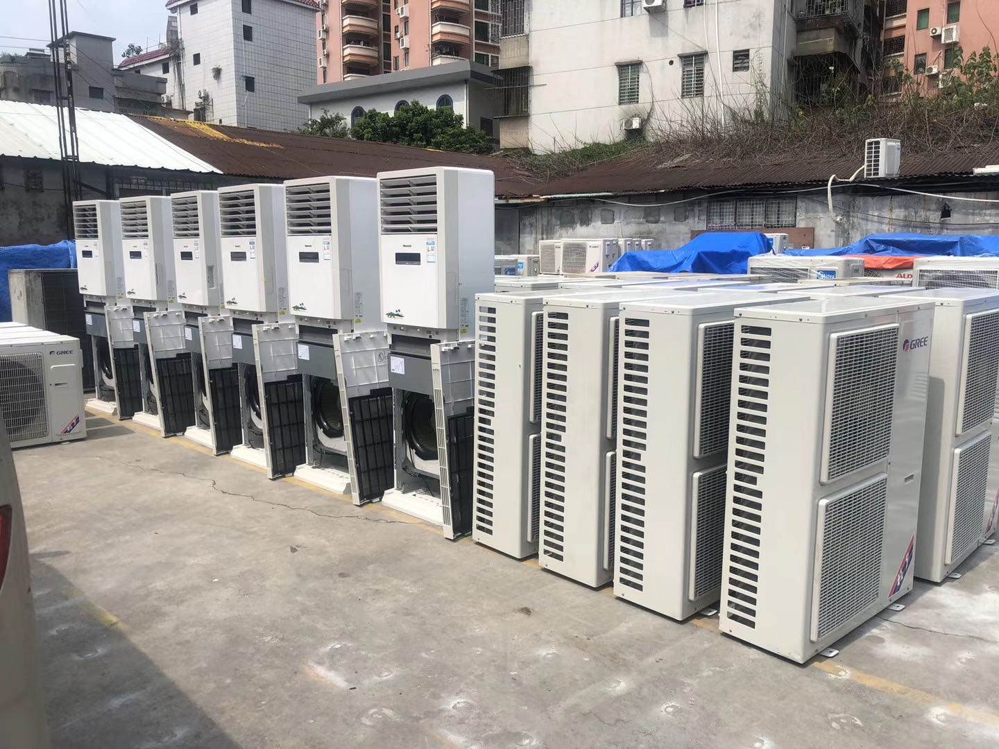广州市空调回收/广州市风冷冷水机组回收