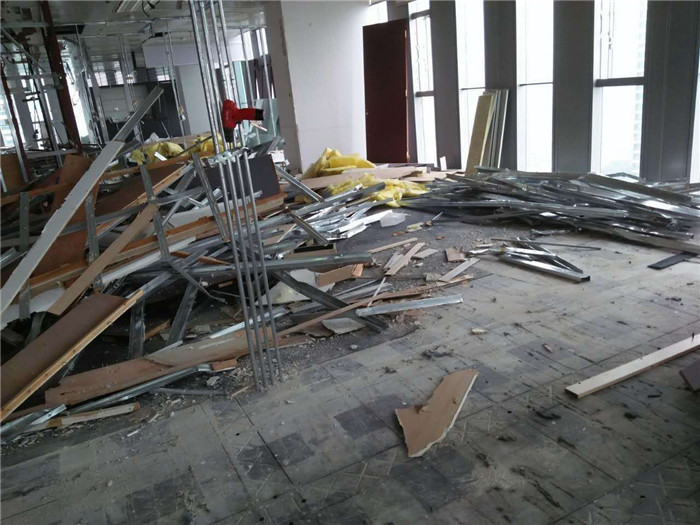 惠州市购物超市拆除室内装潢拆除清运公司
