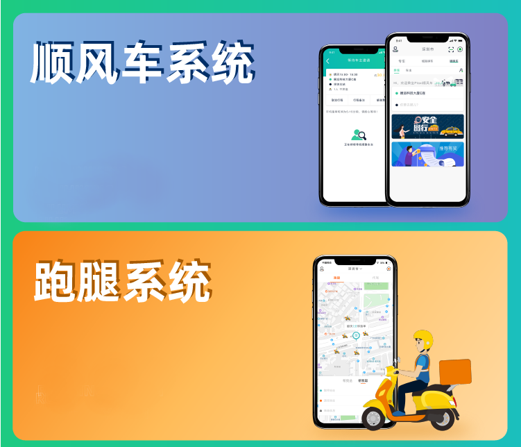 6W开发的一个打车软件系统-打车app解决方案产品交付