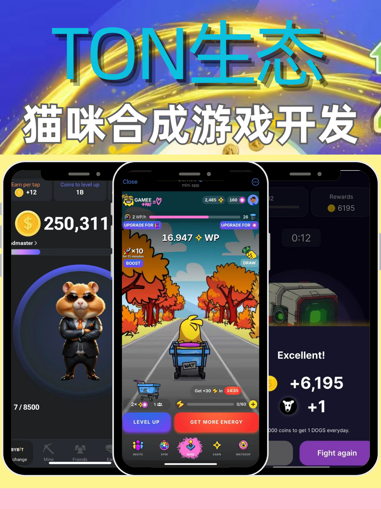 CatGoldMiner-gamefi开发-费用多少--开发软件-