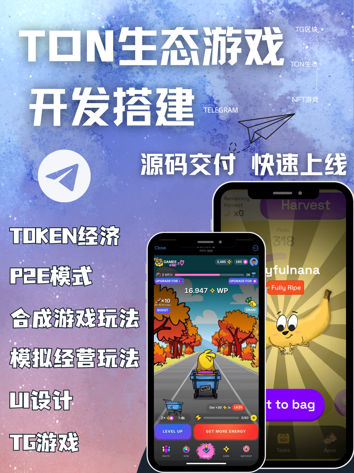 BunnyApp-tg游戏开发-系统部署-多少钱