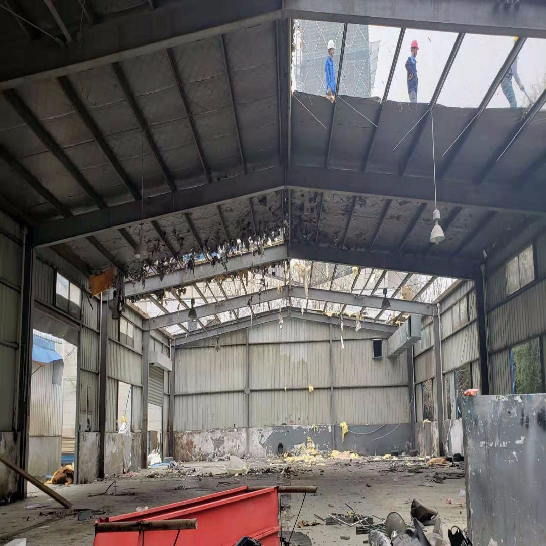东莞工业厂房拆除回收,旧钢结构拆除回收行情