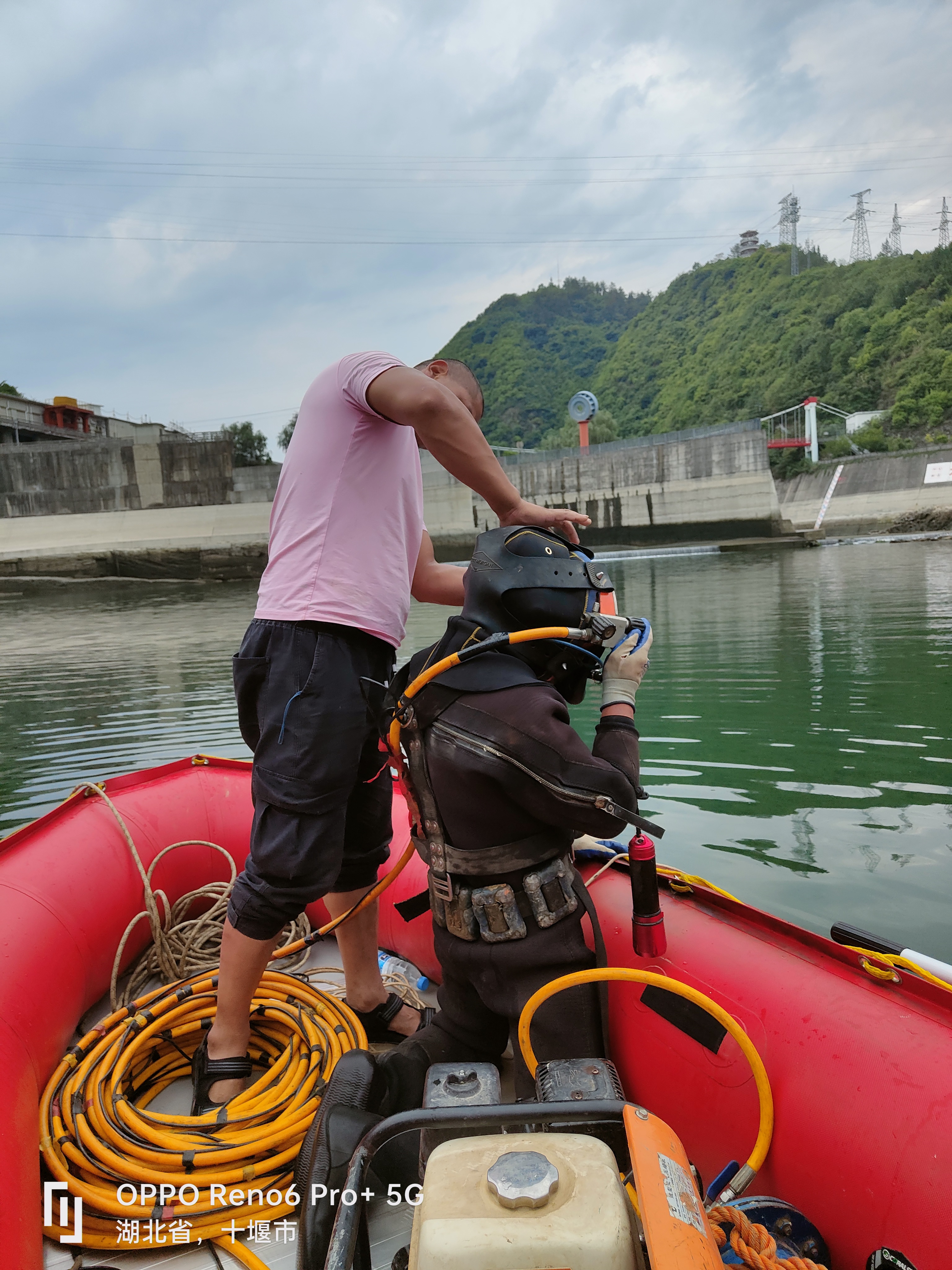 湖北郑场镇水下切割 水下打孔价格