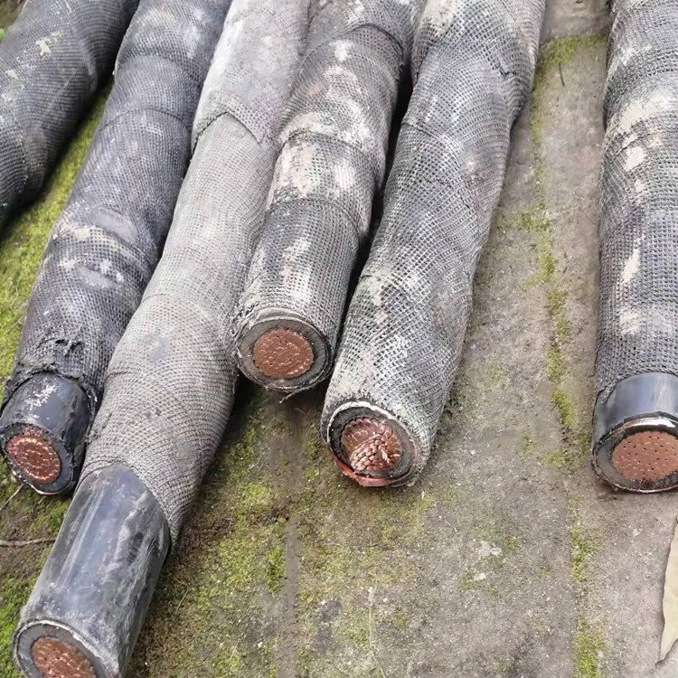 丽水120电缆回收 工厂旧线拆除收购 带皮一吨起收