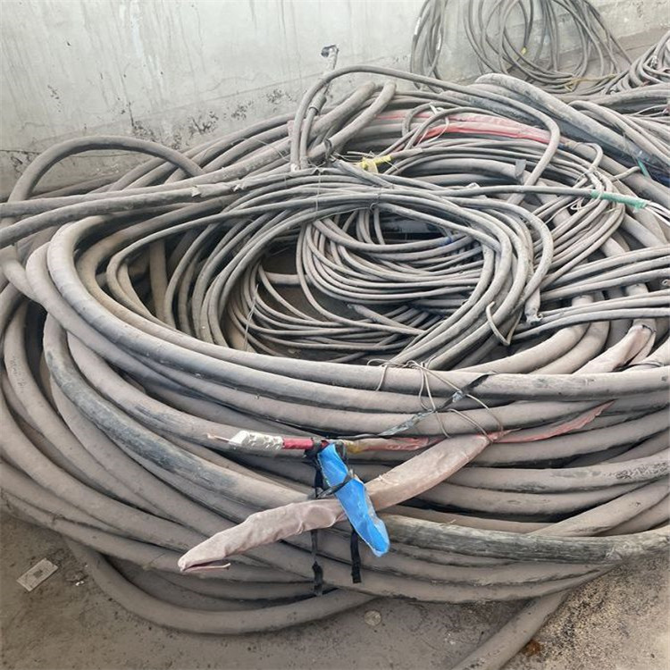 丽水120电缆回收 工厂旧线拆除收购 带皮一吨起收