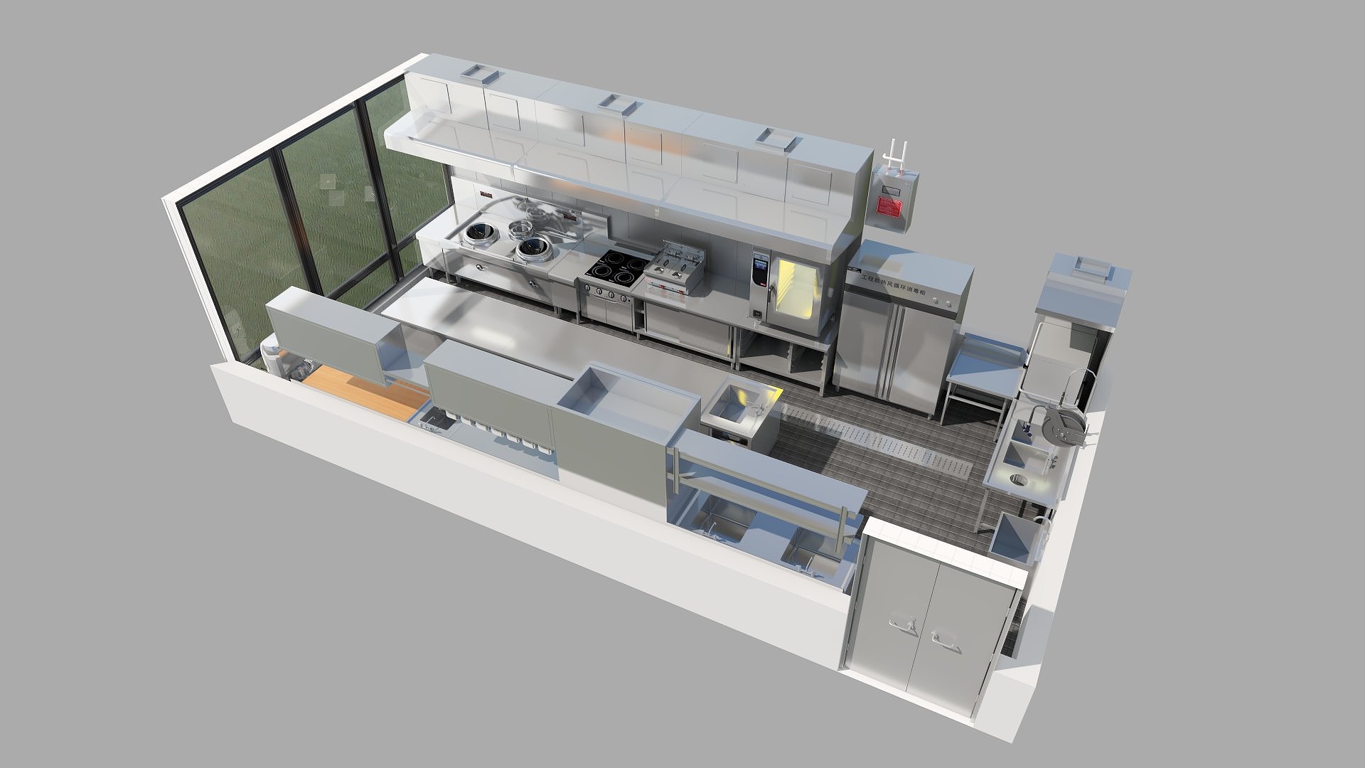 海勃湾区大型智慧厨房安装厨房智慧系统茂发厨具