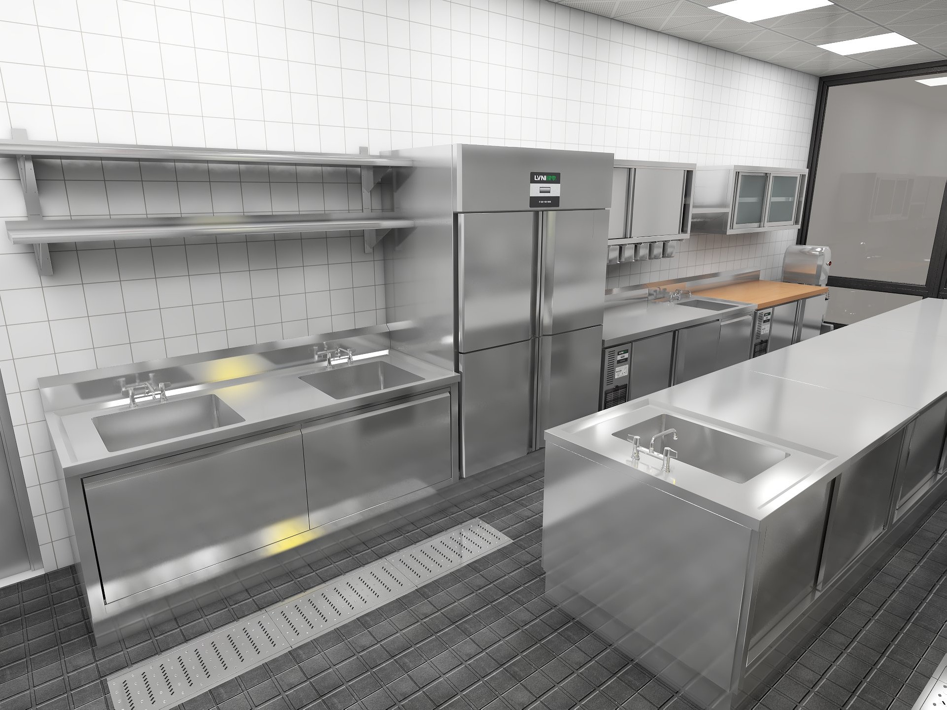 锡林浩特计量称重智能厨房厨房生产厂家厨房智慧系统茂发厨具