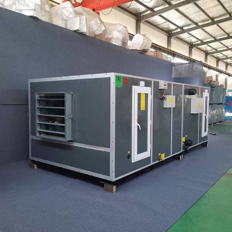 江西鷹潭熱回收組合式空調機組電子車間制冷量188.1kW
