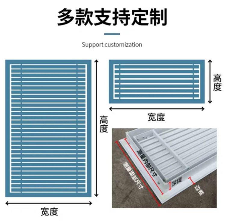 貴州畢節(jié)市防雨百葉型號(hào)尺寸定制