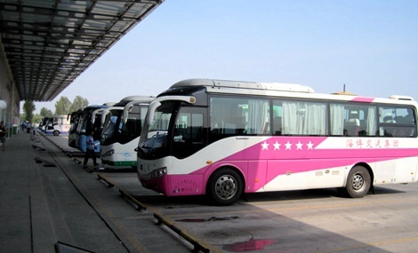 豪华客车(胶州到曹县)的汽车大巴车票价格