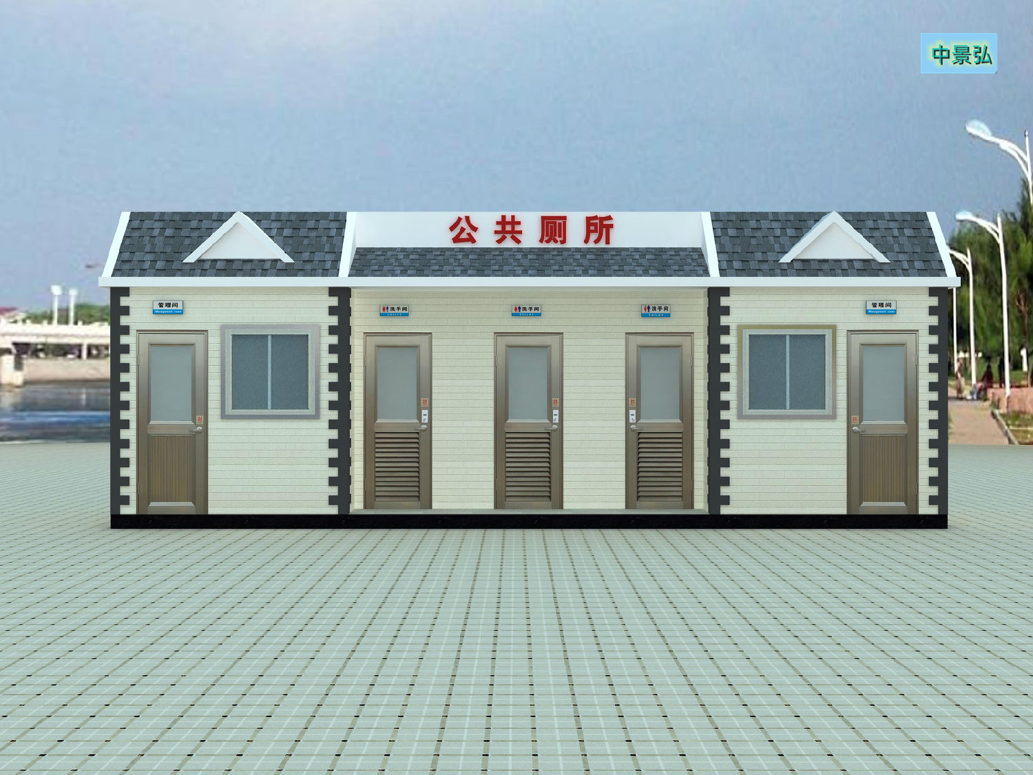 萍乡供应移动厕所多种款式、户外环保免冲水公厕规格尺寸
