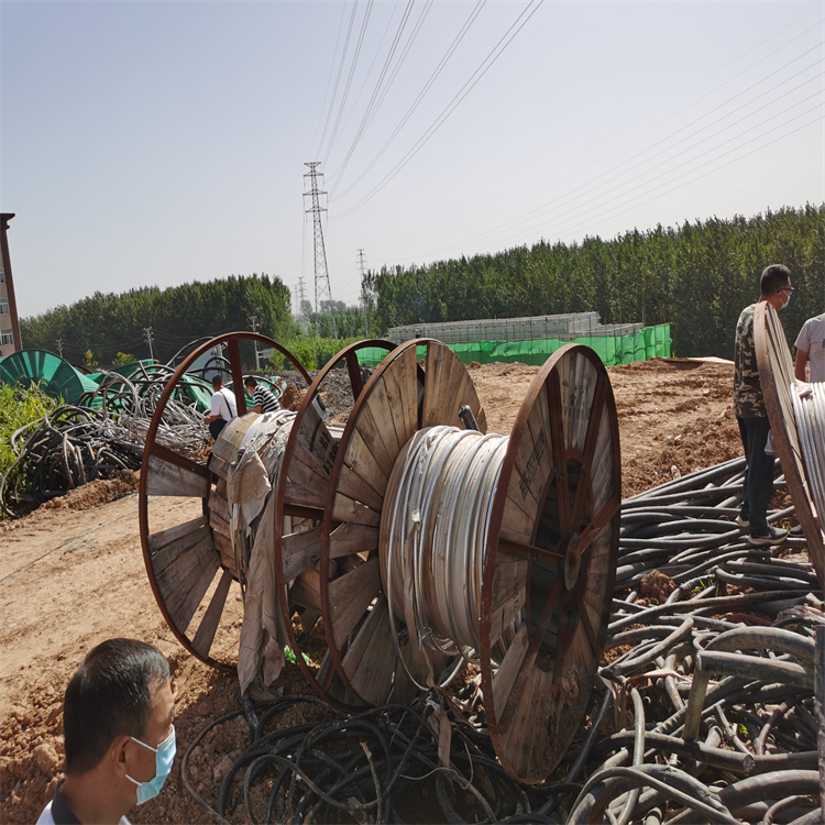 内江矿用电缆回收  带皮铝线回收厂家信息