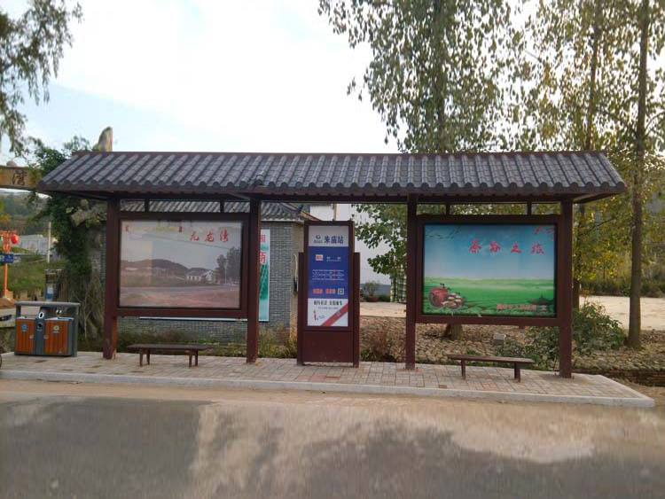 杞县太阳能公交站牌设备机箱加工厂家
